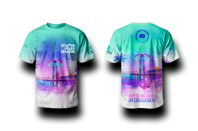 Maillot de Running Homme – Édition 2026 24h Saint-Pierre